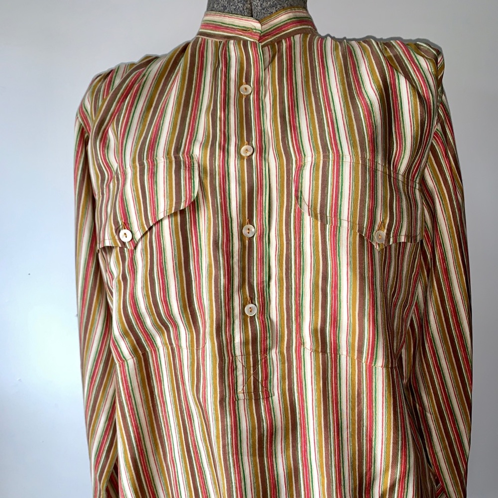 Vintage Saint Laurent Rive Gauche Silk Blouse